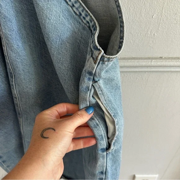 DENIM CO > Overall Dress - Picture 7 of 8